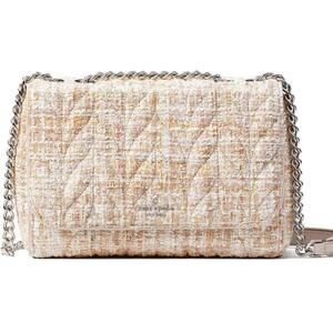 KATE SPADE Briar Lane Quilted Tweed Emelyn Mini Crossbody Bag NWOT Preppy